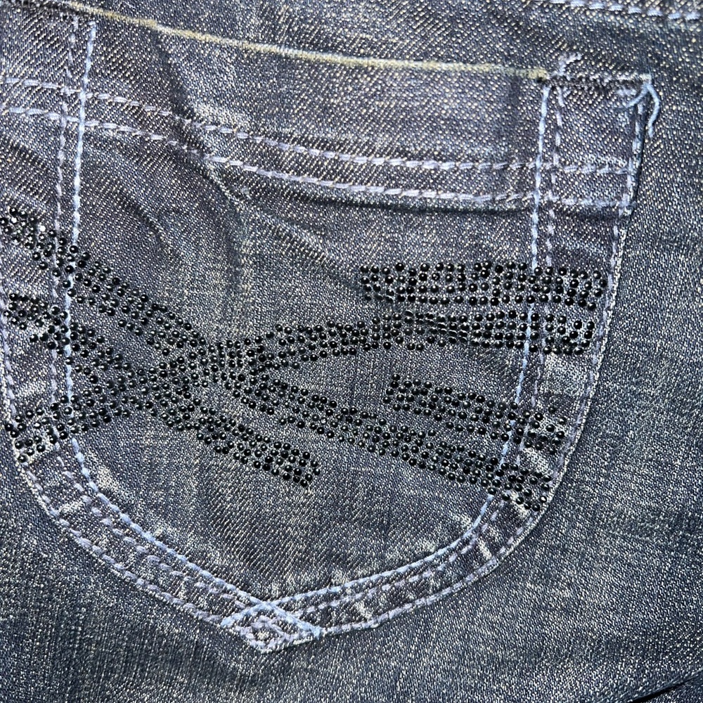 NWT Aeropostale Chelsea Black Wash Bootcut Jeans - Picture 3 of 8